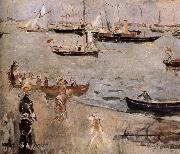 Berthe Morisot The light on the Yingji Sea Sweden oil painting artist